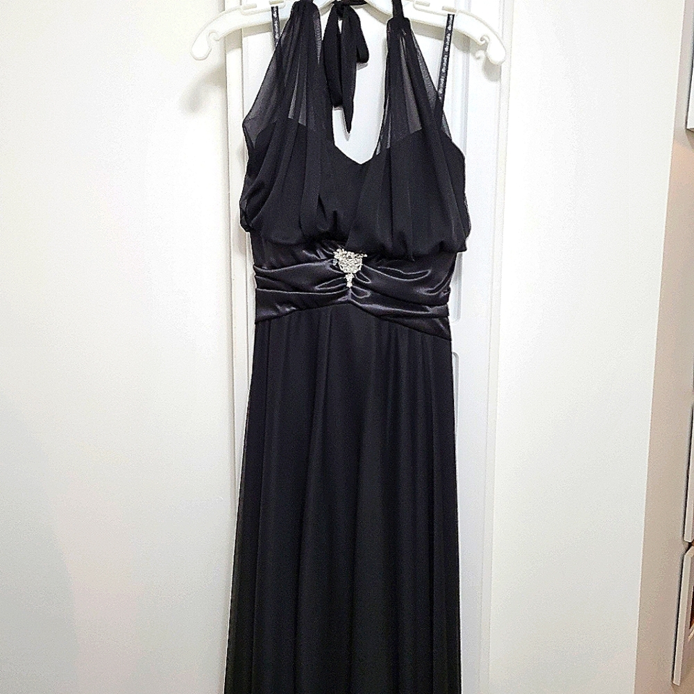 David’s Bridal Black Dress Size XL